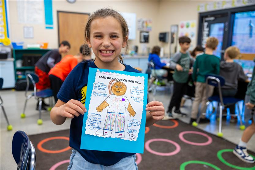 Students make good citizen models